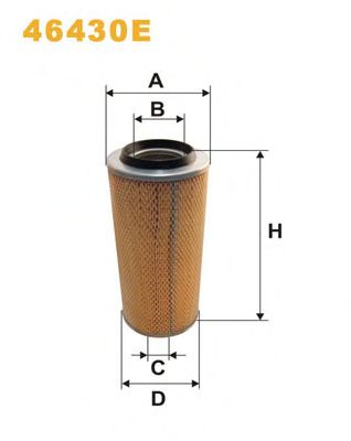 WIX FILTERS 46430e -  Воздушный фильтр